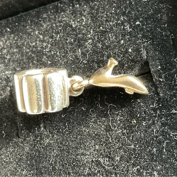 Pandora two tone dangling shoe charm - Picture 3 of 7